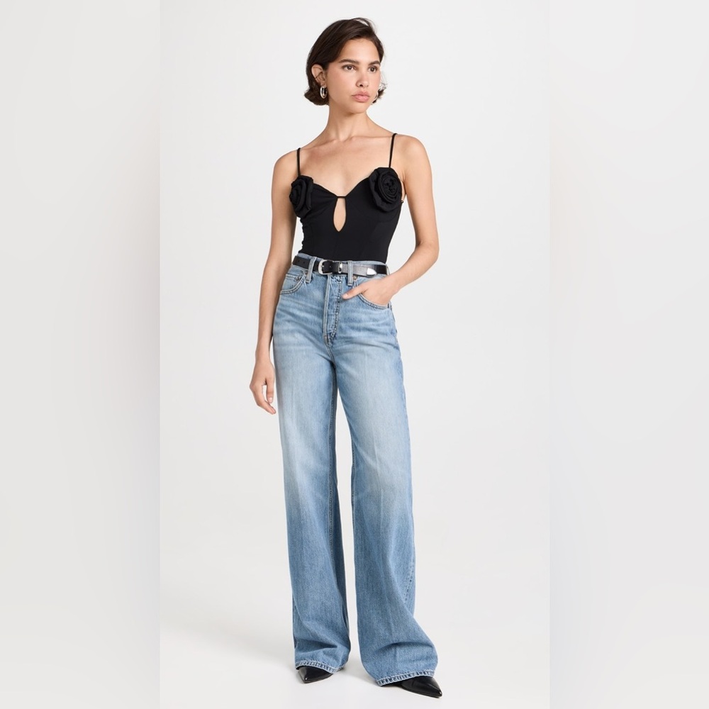 Re/Done Originals 70s Ultra High Rise Wide Leg | Sunfaded Flow | 26